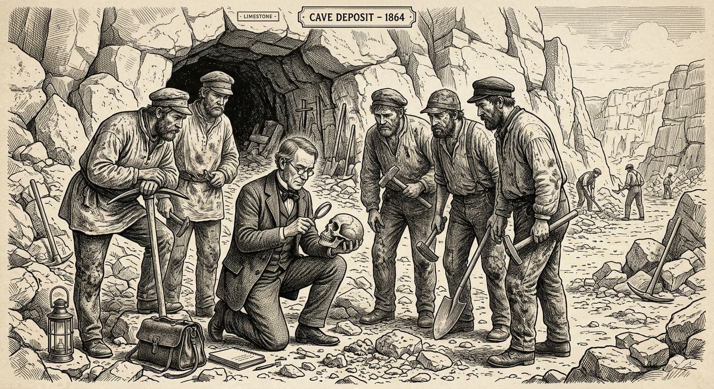 The Bones That Broke the Human Tree: How a Misunderstood Skull in the Neander Valley Changed History