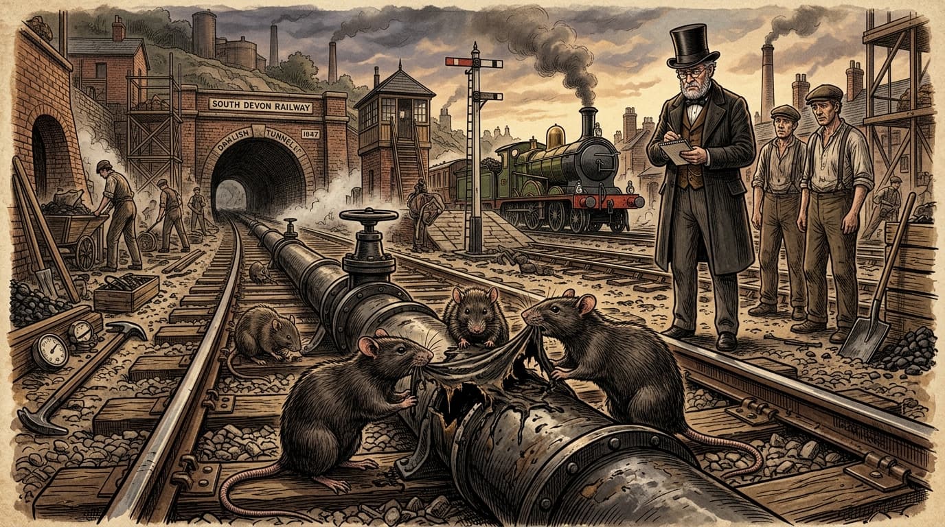 The Train That Fed the Rats: Brunel's Vacuum-Powered Railway Fiasco