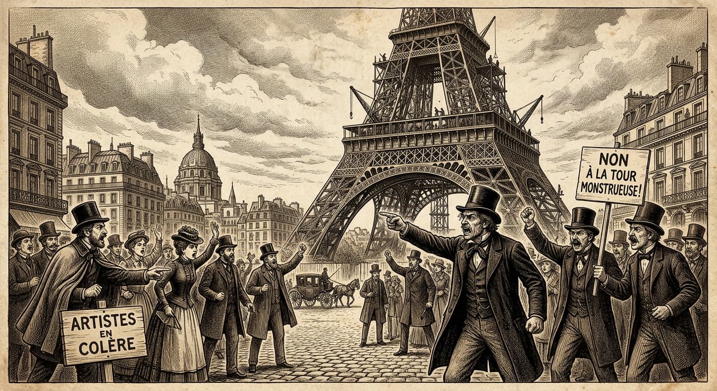 The Hideous Skeleton: How the Parisian Elite Tried to Kill the Eiffel Tower