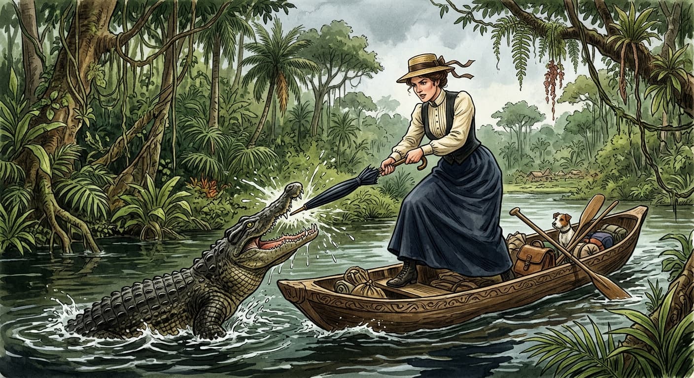 The Tea-Drinking Tomboy Who Conquered Africa: The Unsinkable Mary Kingsley