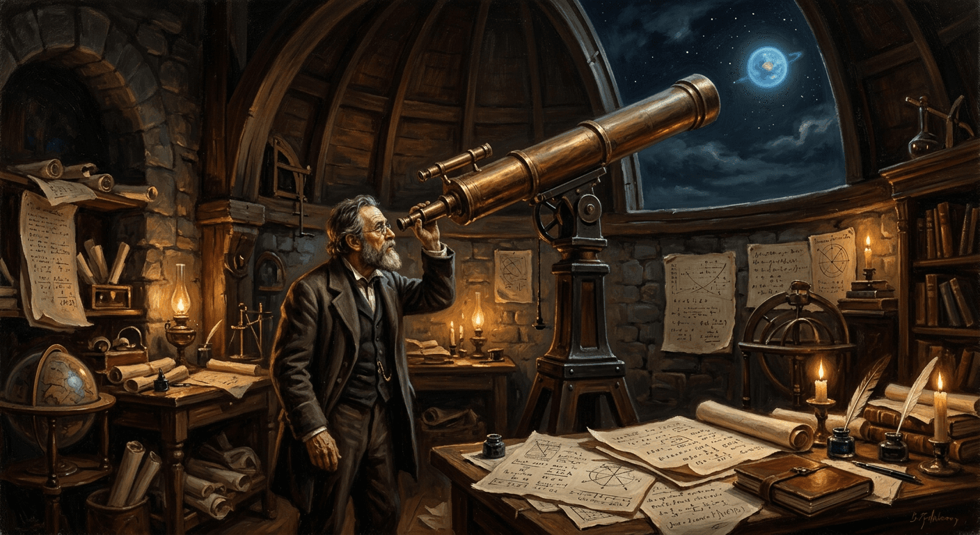 The Planet Found With a Pen: How Mathematics Discovered Neptune